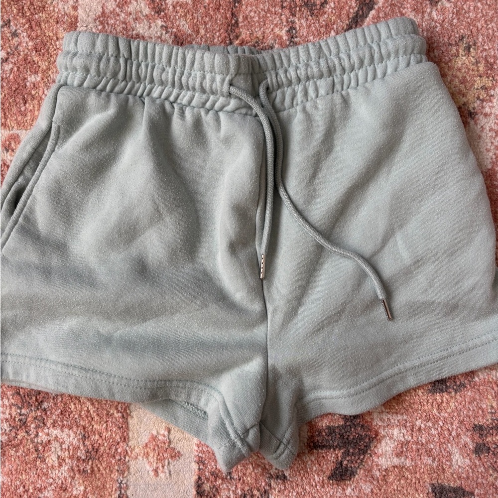 Women's Gray Casual Shorts